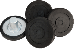 Dannmar round lift pads for two-post lifts